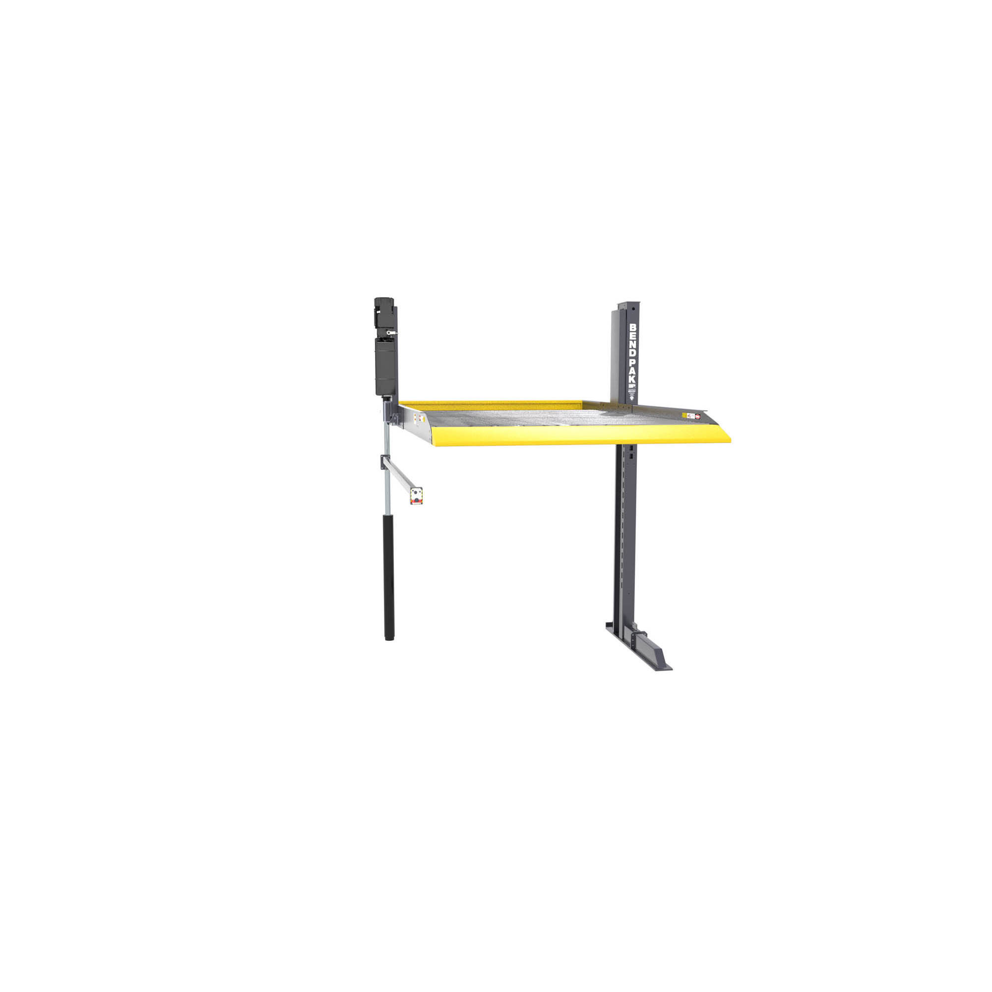 BendPak, 6000lb Shared Column Add-On Platform Column Set, Capacity 6000 lb, Max. Rise 6.8 ft, Horsepower 4 HP, Model# PL-6000DC_Add-On